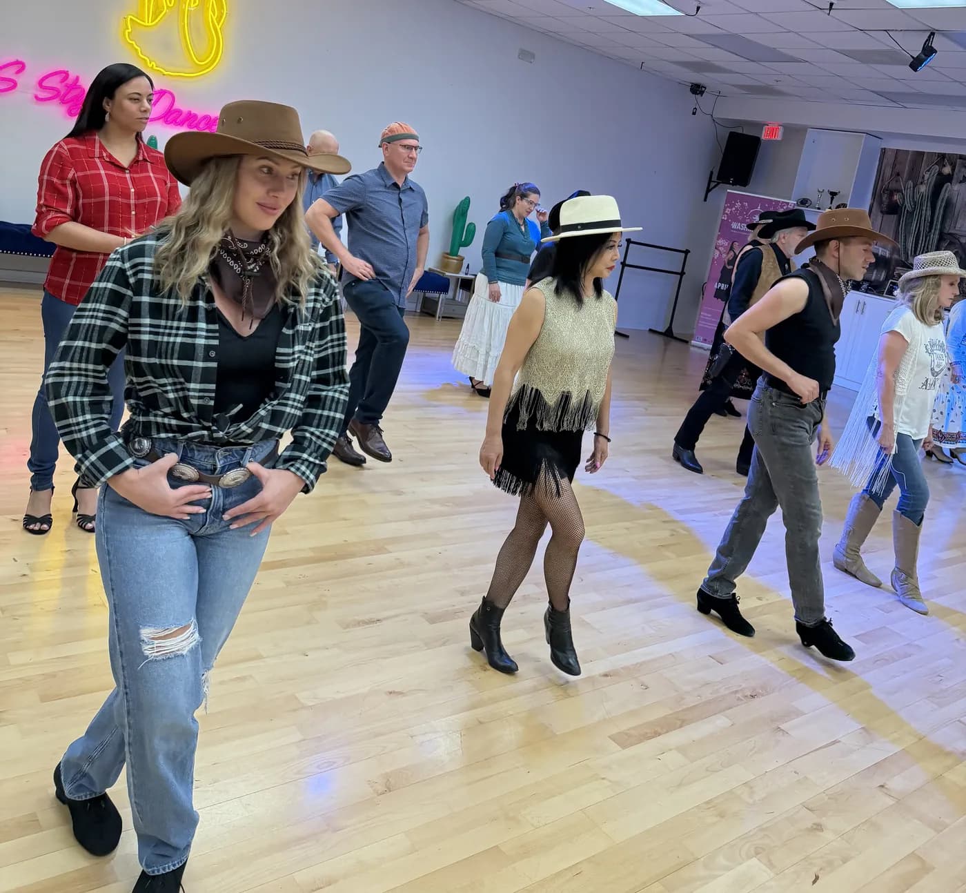 Group class at S-Style Dance Team
